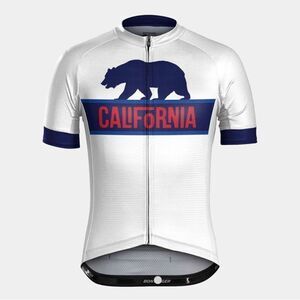 Bontrager California State Cycling Jersey White‎ XS NWT IN PACKAGING